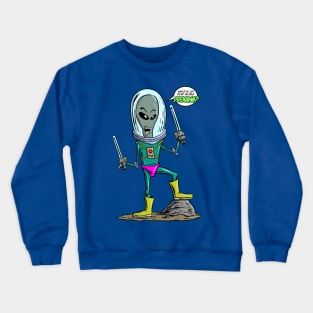 Alien Probing Crewneck Sweatshirt